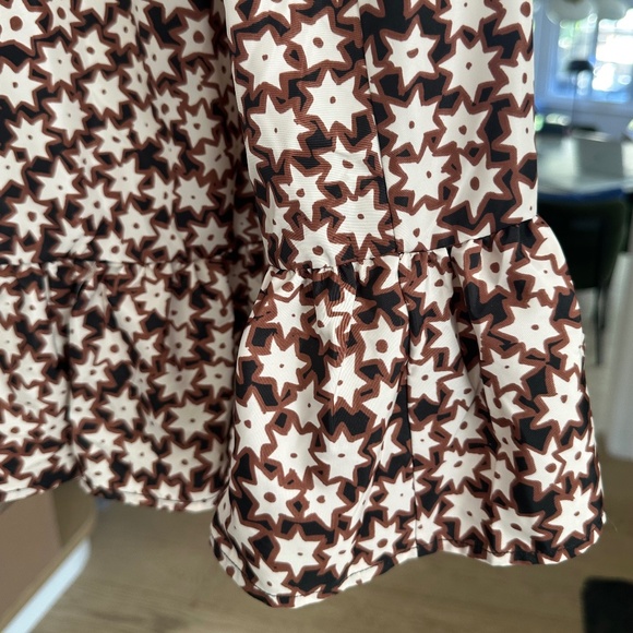 BY ANTHROPOLOGIE 3/4-Sleeve Mock-Neck Swing Mini Dress - Size XL - Picture 11 of 16